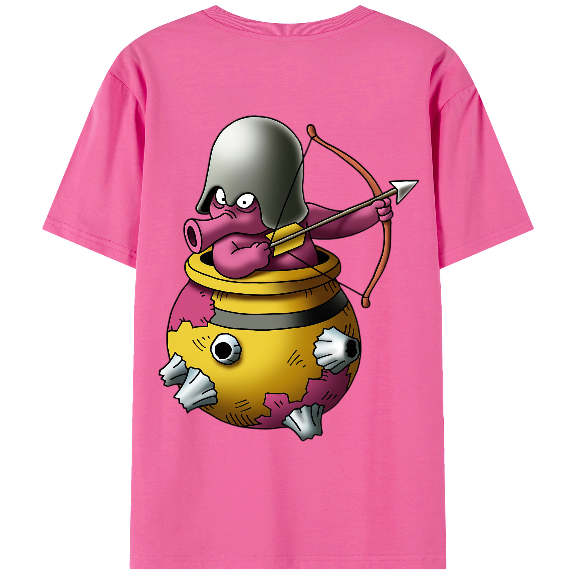 （画像用） ドラゴンクエスト Doragon Kuesuto Dragon Quest レディース半袖Tシャツ(バックプリント)